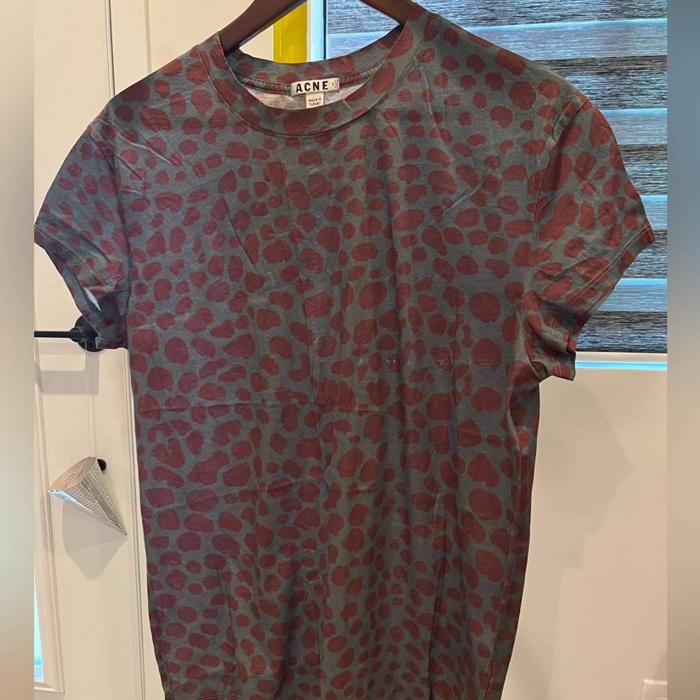 Acne Studios leopard tee